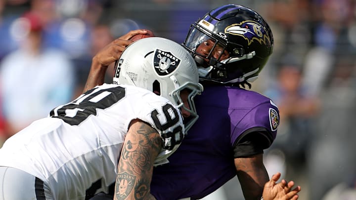 Las Vegas Raiders v Baltimore Ravens