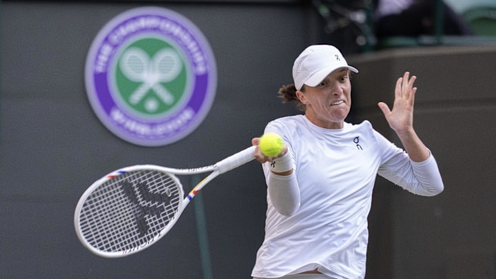 Iga Swiatek is a significant favorite against Liudmila Samsonova in the quarterfinals at Wimbledon.