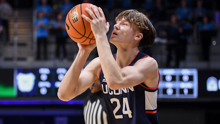 Braylon Mullins and UConn are big home favorites against Creighton.