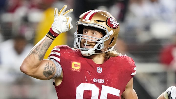 San Francisco 49ers tight end George Kittle (85)