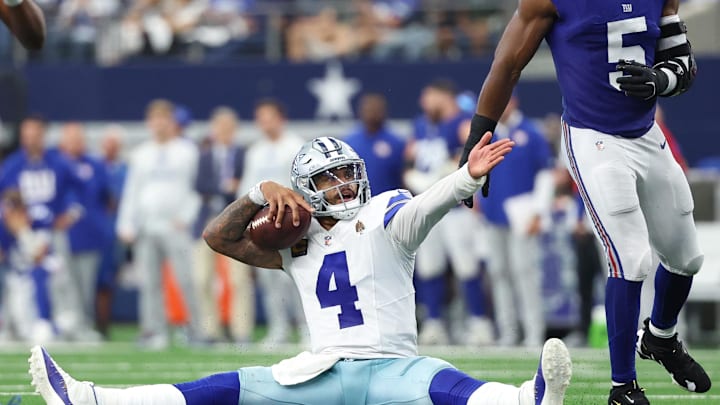 Dallas Cowboys quarterback Dak Prescott.