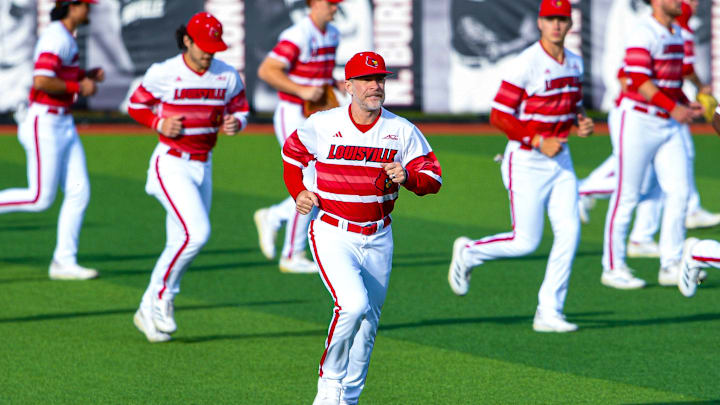 Louisville baseball head coach Dan McDonnell