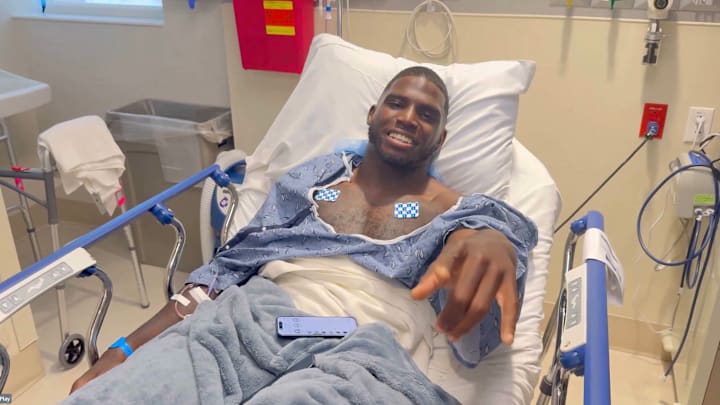 Hill dislocated his knee and tore multiple ligaments, including his ACL, in the injury suffered Monday night.