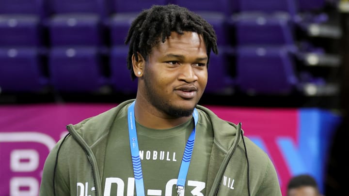 Georgia DT Jalen Carter at the 2023 NFL Combine