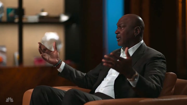 Jordan appeared on NBC on Sunday in a new installment of 'MJ: Insights to Excellence.'