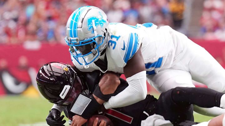 Detroit Lions safety Kerby Joseph (31).