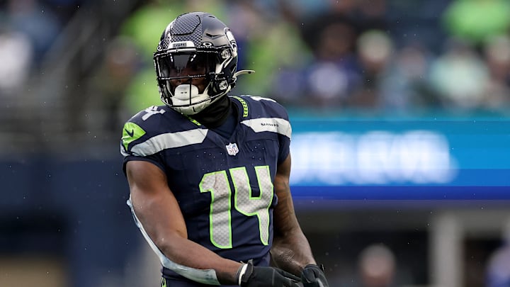 DK Metcalf of the Seattle Seahawks