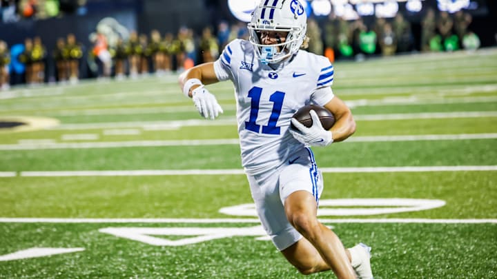 BYU WR Parker Kingston against Colorado