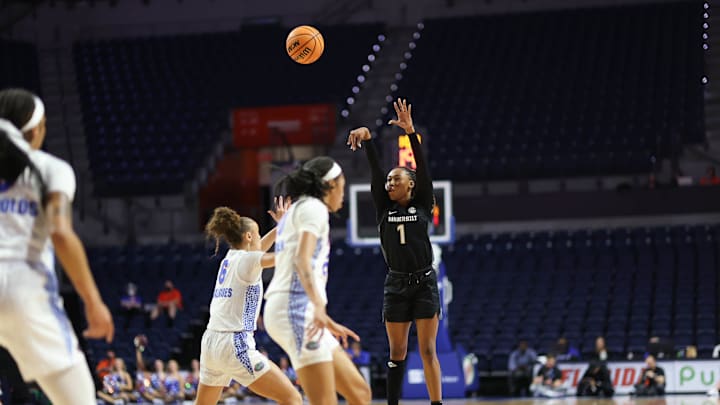 Vanderbilt's Mikayla Bridges scores three of her record-setting 53 points against the Florida Gators. Vanderbilt's Mikayla Bridges scores three of her record-setting 53 points against the Florida Gators.