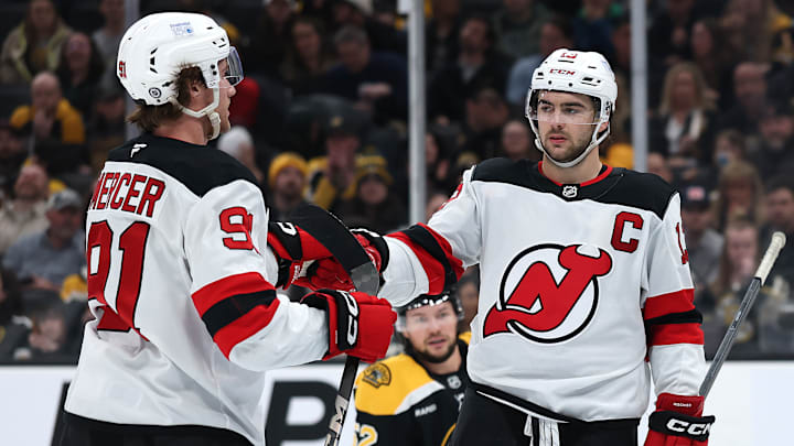 New Jersey Devils v Boston Bruins