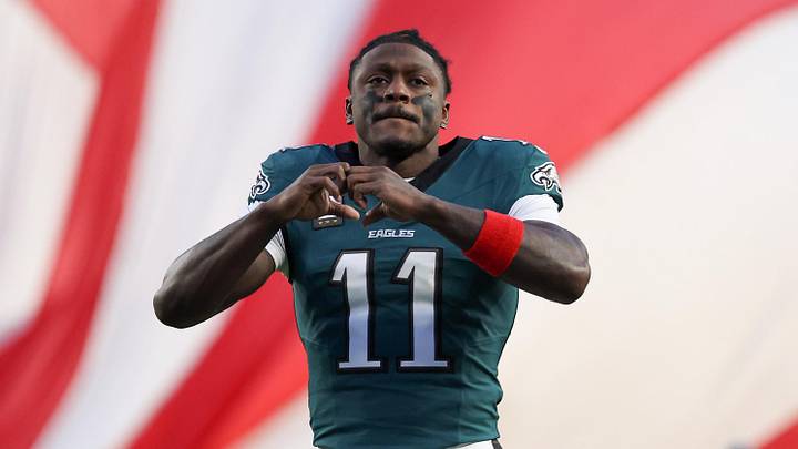 All indications on Kalshi are pointing towards AJ Brown being traded to the New England Patriots.