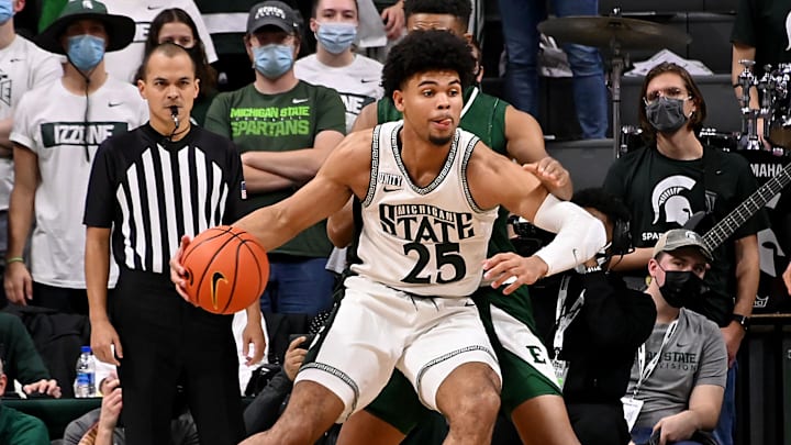 Nov 20, 2021; East Lansing, Michigan, USA;  Michigan State Spartans head to Atlantis to face Loyola Chicago