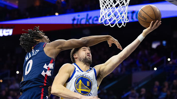 76ers, Tyrese Maxey, Klay Thompson