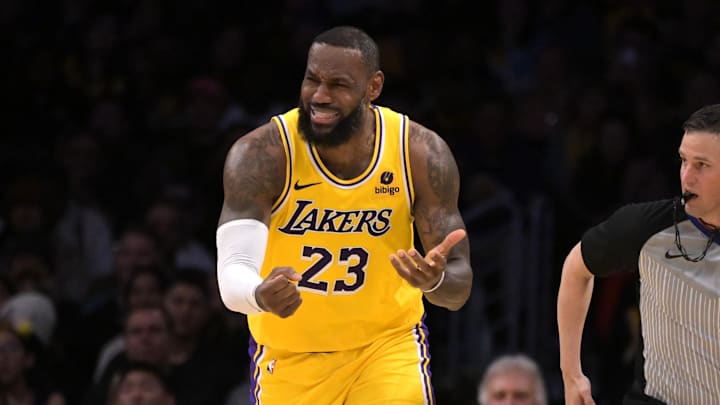 LeBron James, Los Angeles Lakers LeBron James, Los Angeles Lakers