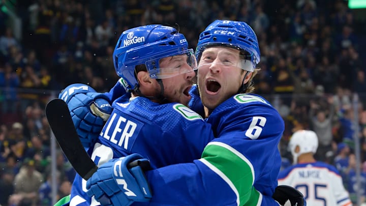 Edmonton Oilers v Vancouver Canucks
