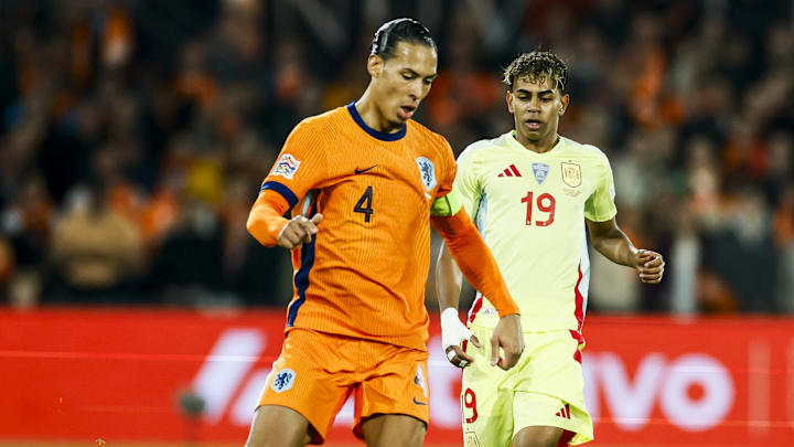 Virgil van Dijk y Lamine Yamal serán titulares con Países Bajos y España en el partido de vuelta de cuartos de final de la Nations League 