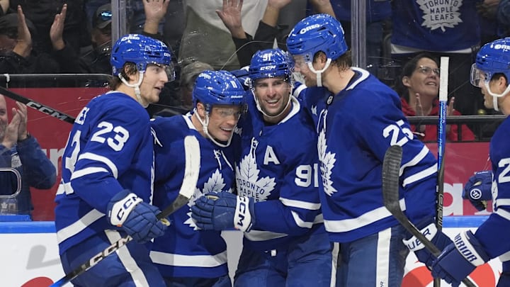 John Tavares is riding a four-game assist streak into Columbus.