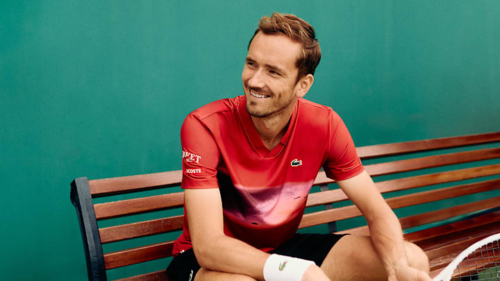 Daniil Medvedev headlines Lacoste's roster at the Rolex Paris Masters.