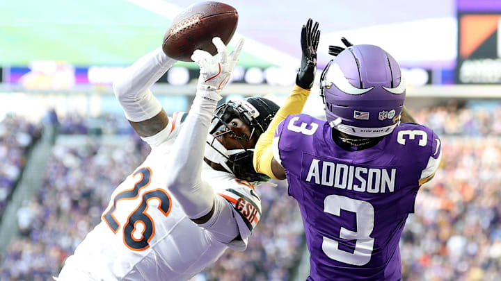  Nahshon Wright helped the Bears to a win over the Vikings in an emotional game for the cornerback.