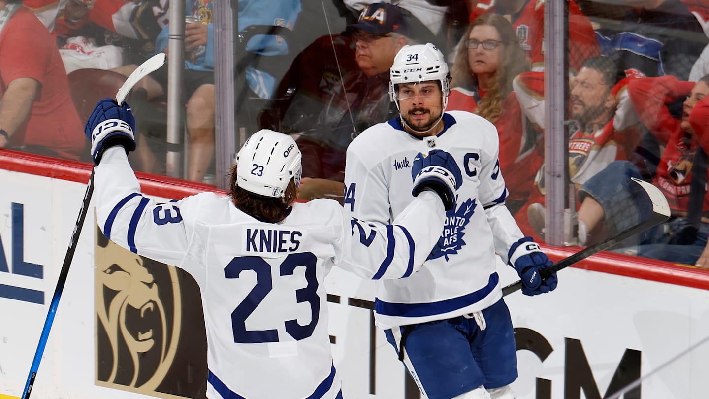 Two Maple Leafs forwards named to Team USA's Olympic camp