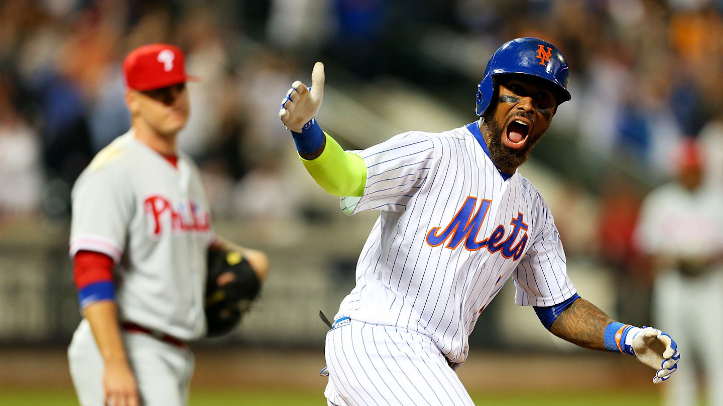 Jose Reyes reignites the fire in the NY Mets and Phillies rivalry with ...
