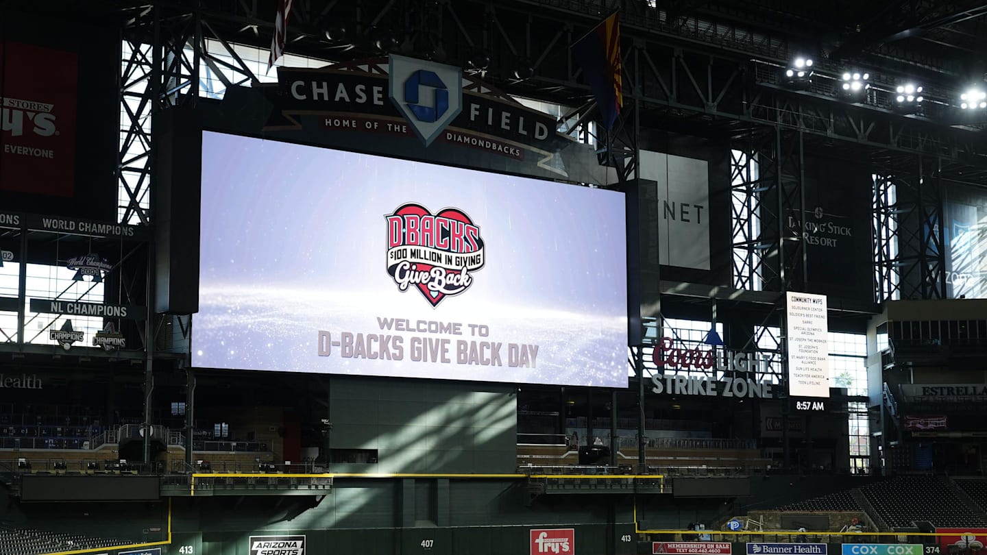 Diamondbacks Celebrate Historic Charity Milestone