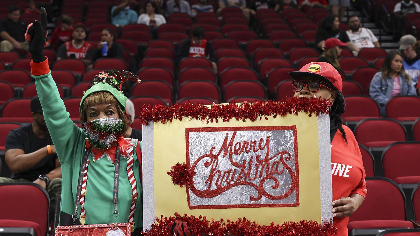 Johnny Rockets Christmas The Rockets Are Coming Full Circle in Their Christmas Matchup Against ...