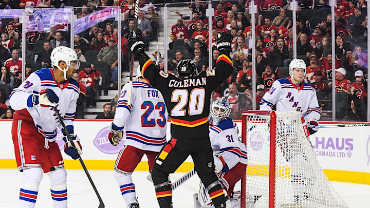 New York Rangers v Calgary Flames