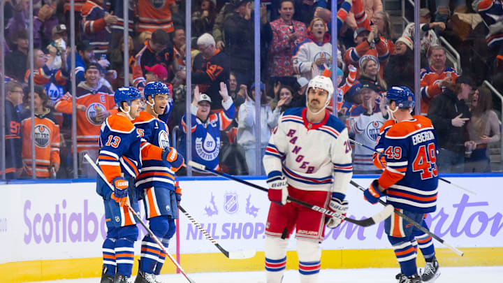 New York Rangers v Edmonton Oilers