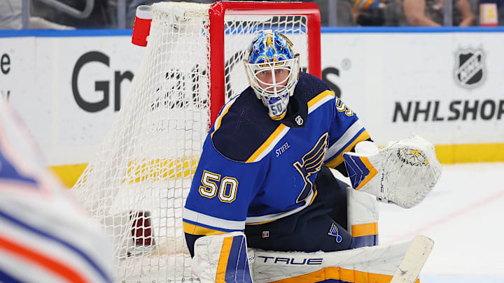 Edmonton Oilers v St Louis Blues