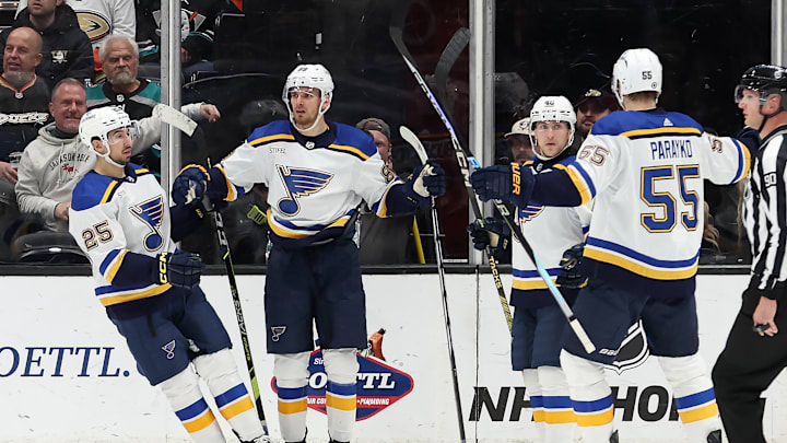 St Louis Blues v Anaheim Ducks