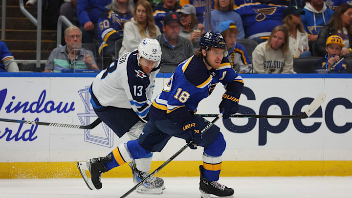 Winnipeg Jets v St Louis Blues