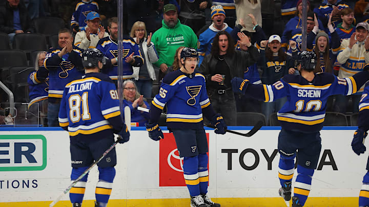 Calgary Flames v St Louis Blues