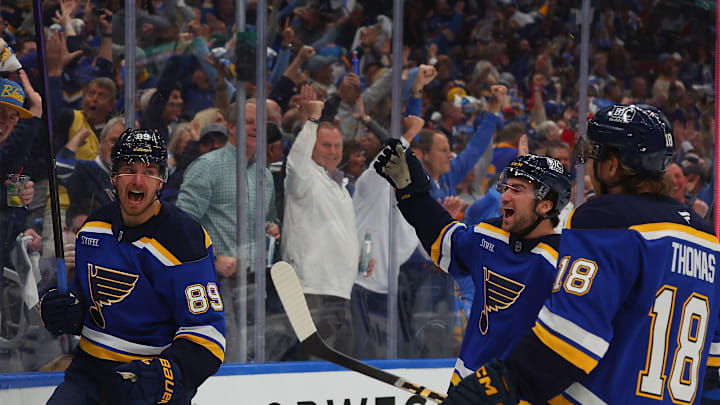 Winnipeg Jets v St Louis Blues - Game Three