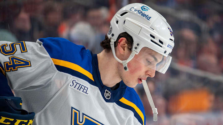 19-year old Blues center Dalibor Dvorsky