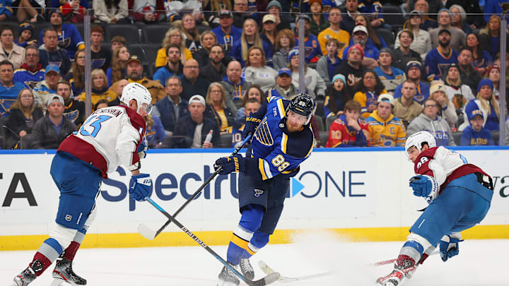 Colorado Avalanche v St Louis Blues