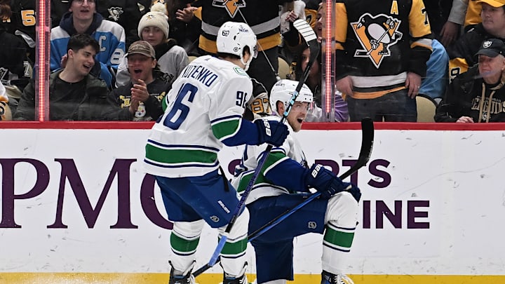 Vancouver Canucks v Pittsburgh Penguins