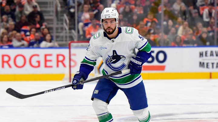 Vancouver Canucks v Edmonton Oilers
