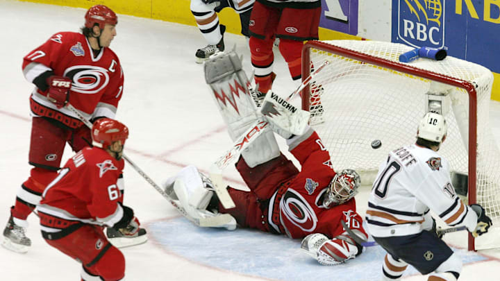 Edmonton Oilers v Carolina Hurricanes: Game 1
