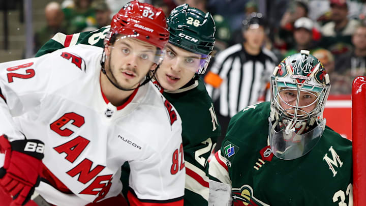 Carolina Hurricanes v Minnesota Wild Carolina Hurricanes v Minnesota Wild