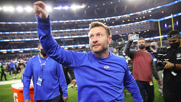 Sean McVay es uno de los entrenadores más jóvenes en la NFL 
