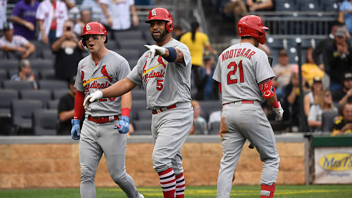 Albert Pujols es uno de los dos mejores jugadores en la historia de los Cardenales
