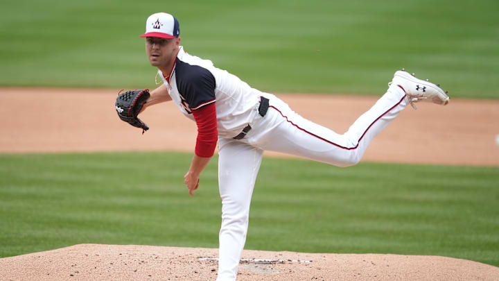 Washington Nationals pitcher Mackenzie Gore