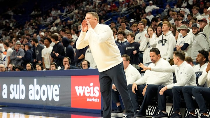 Penn State men's basketball head coach Mike Rhoades