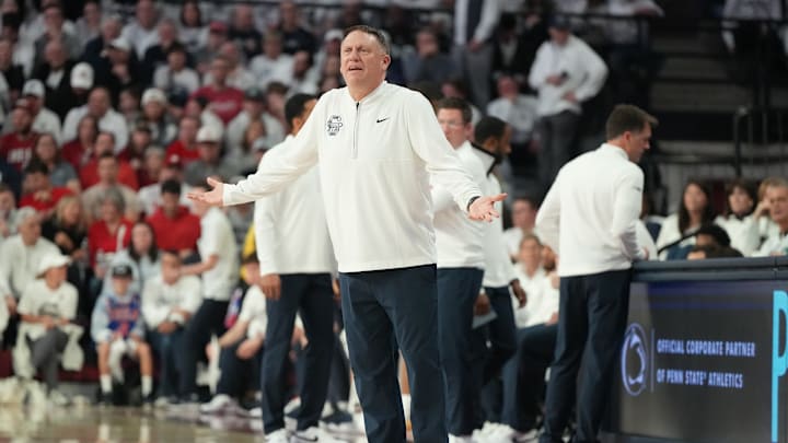 Penn State men's basketball head coach Mike Rhoades