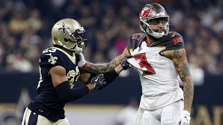 Mike Evans, Tampa Bay Buccaneers, Marshon Lattimore, New Orleans Saints