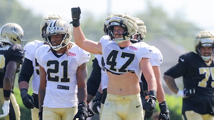 New Orleans Saints LB Danny Stutsman