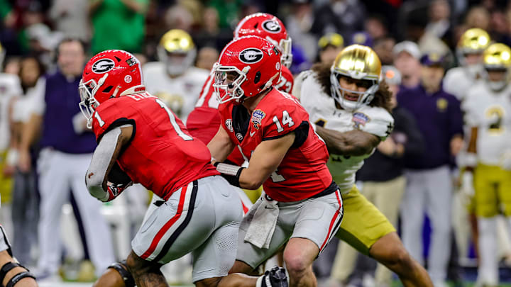 91st Allstate Sugar Bowl  - Notre Dame v Georgia