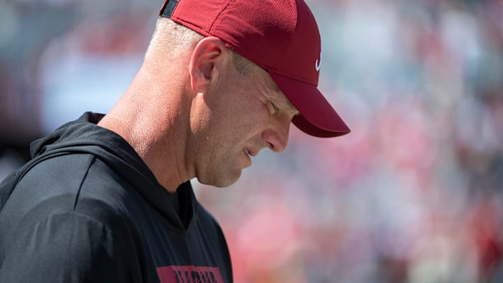 Alabama head coach Kalen DoBoer