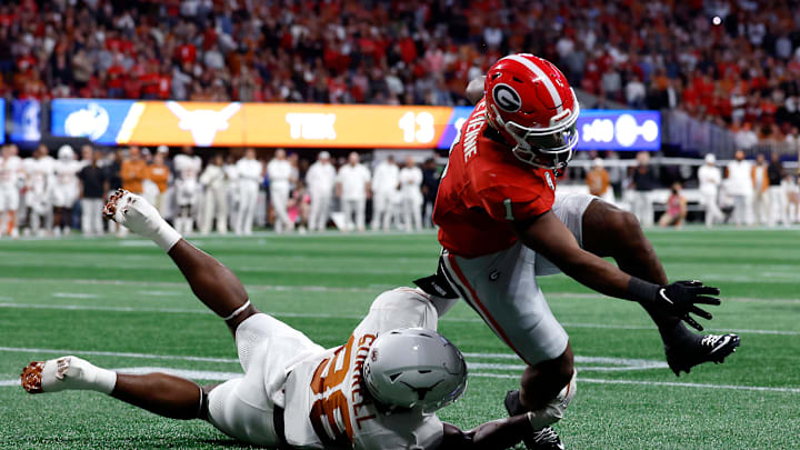 Barryn Sorrell, Trevor Etienne, Texas Longhorns, Georgia Bulldogs